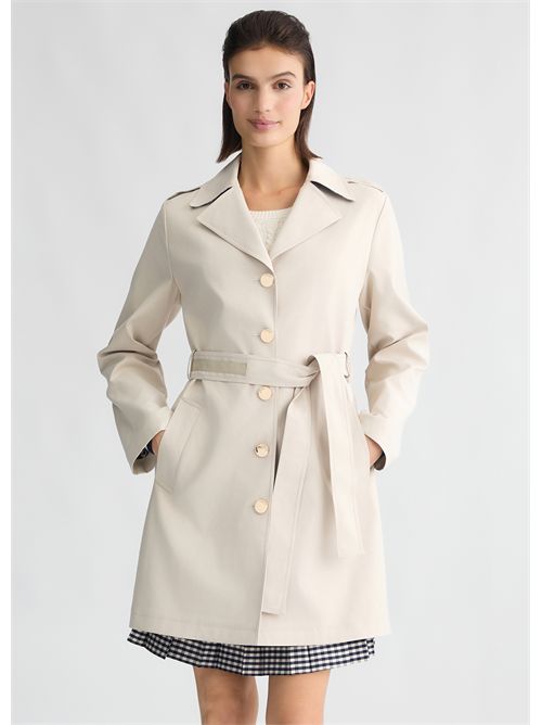 trench woman beige LIU JO | WA5242T3929/M9638